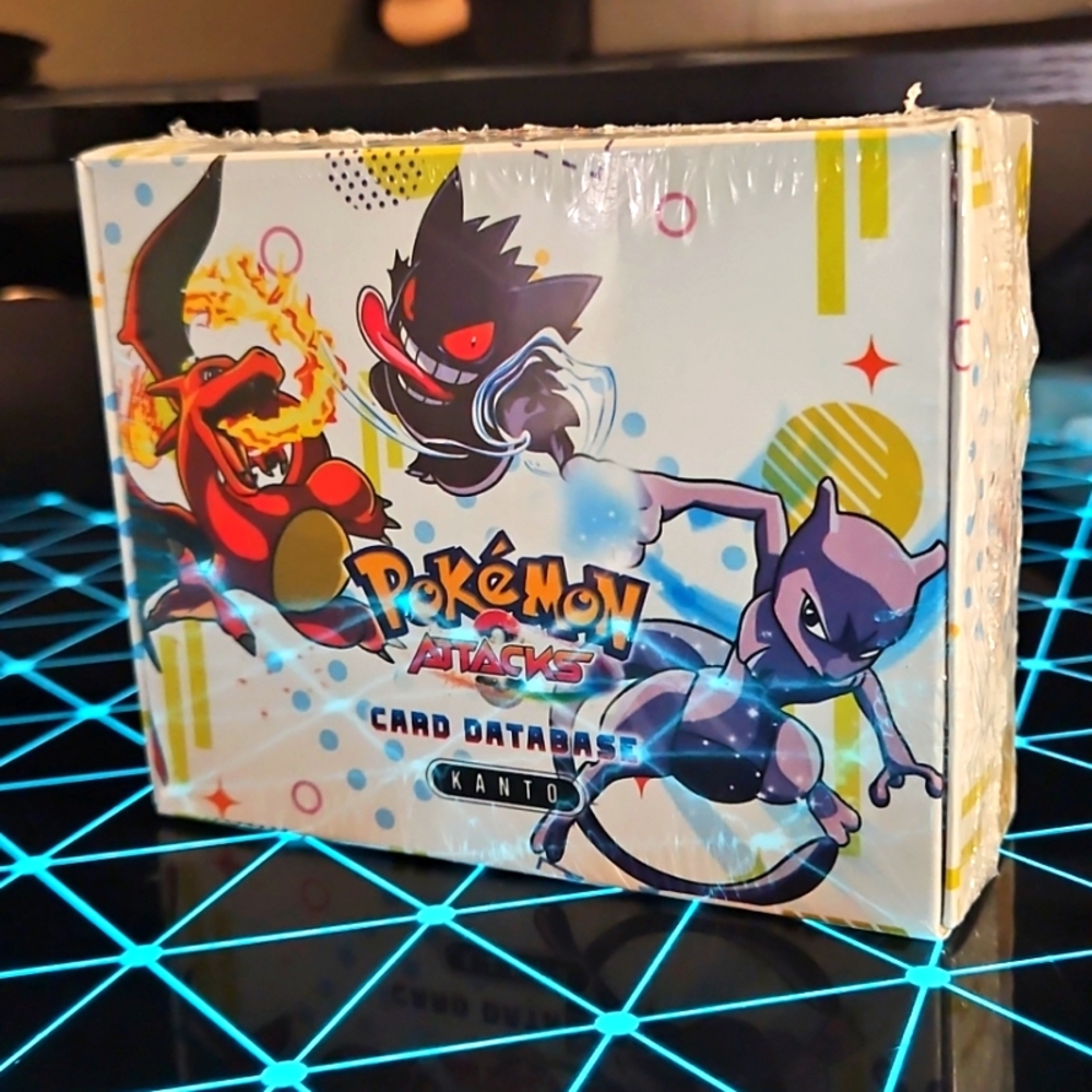 Pokemon ATTACKS card Database KANTO